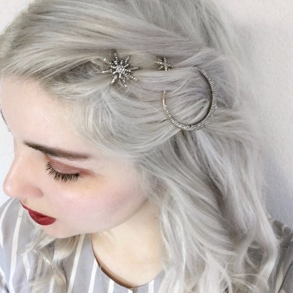Anthropologie Jewelry - Back in stock! 🌙✨Moon and Stars Hair Accessories